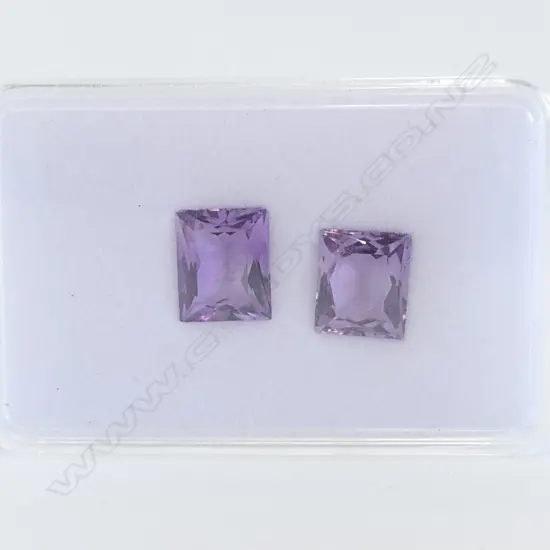 2 REGULAR AMETHYST 8CTS