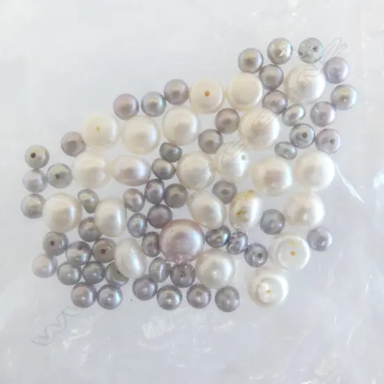 BAG LOT MIXED CULTURED FRESH WATER PEARLS