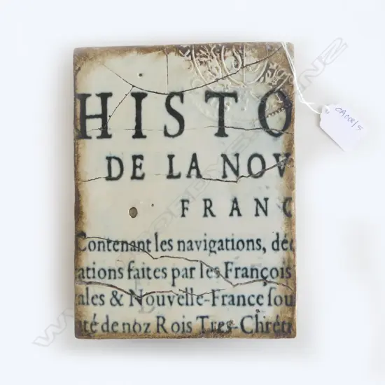 SID DICKENS MEMORY TILE 200x150mm