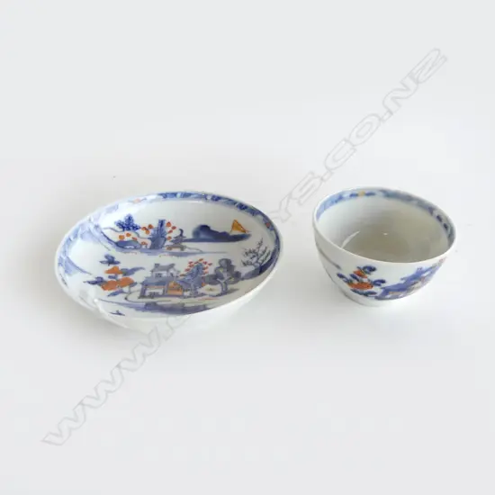 ORIENTAL CUP & SAUCER 105mm dia