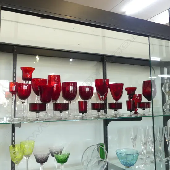 25 ASST. RED WINE GLASSES