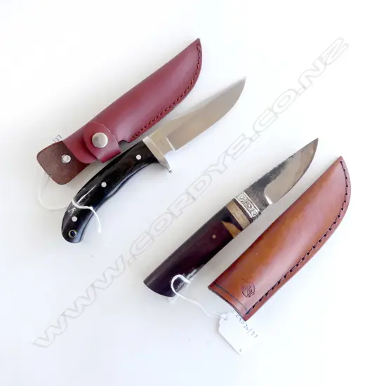 C JUL HERBERTZ SKINNING KNIFEL220MM &JAPANESE SHEATH KNIFE L200MM