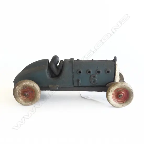 CAST IRON RACING CAR L.235mm