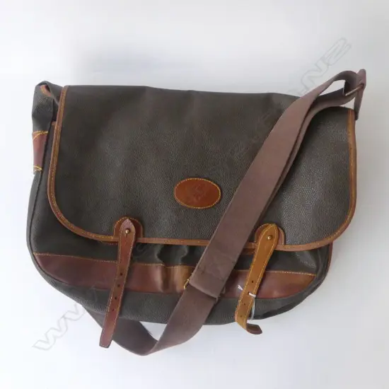 MULBERRY LEATHER SATCHEL W.400mm