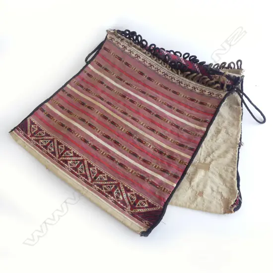 DOUBLE SIDE HAND KNOTTED SALT BAG L460  W430MM