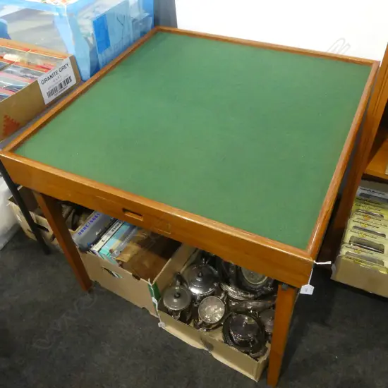 FOLDING MAH JONG TABLE