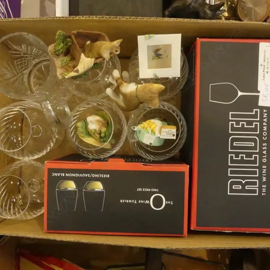 RIEDEL GLASSES ETC