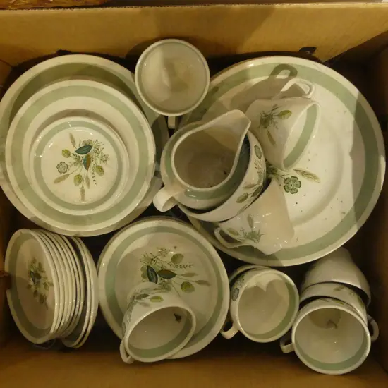 WOODS WARE 'CLOVELLY' DINNER SERVICE