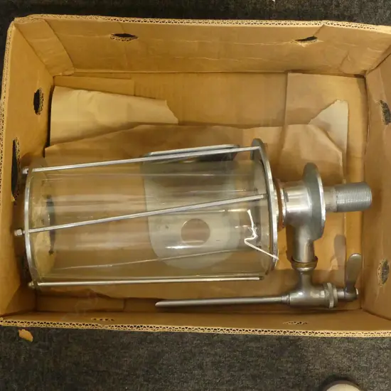 S/STEEL & GLASS FILTER L480MM  DIA180MM