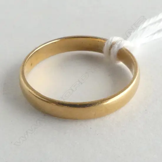 GOLD RING 2.0gms TESTING AS 18CT  SIZE L