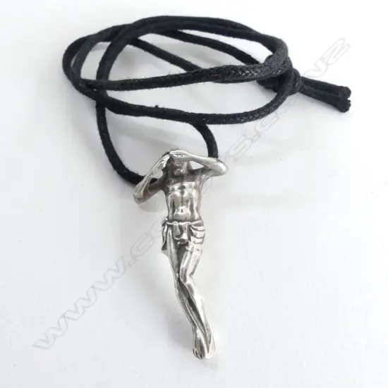 'OH MY GOD' SILVER PENDANT, JEWELLER KIM BRICE