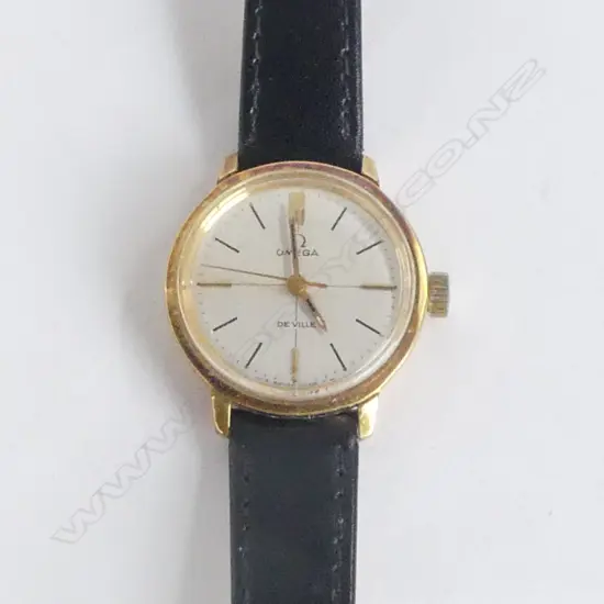LADIES OMEGA DE VILLE WRIST WATCH, CASED