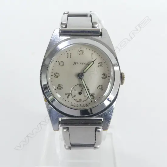 VINTAGE GENTS HELVETIA WATCH running