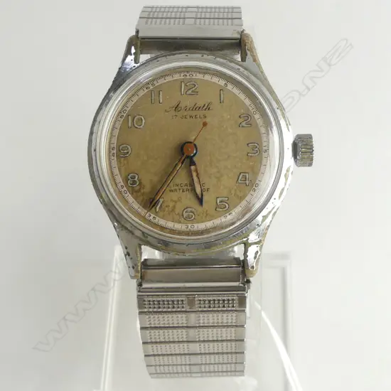VINTAGE ARDATH GENTS WATCH,  INCABLOC WATERPROOF