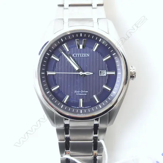 GENTS CITIZEN ECO DRIVE WATCH, TITANIUM SOLAR POWERED SAPPHIRE CRYSTAL W.R 10 BAR