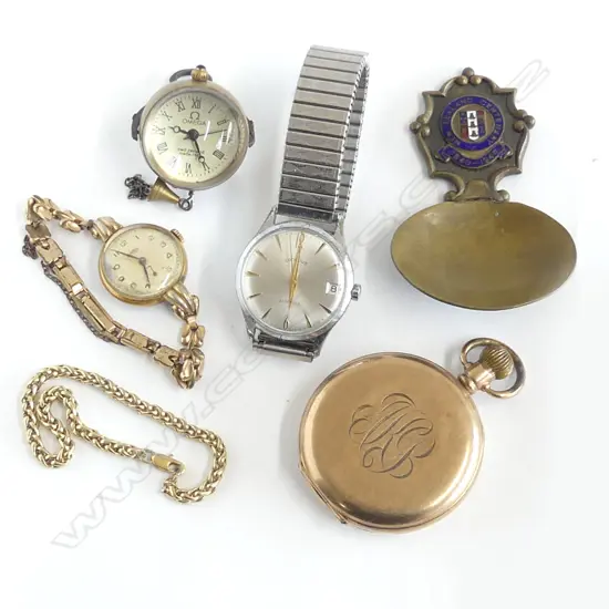 4 WATCHES + CHAIN + CADY SPOON