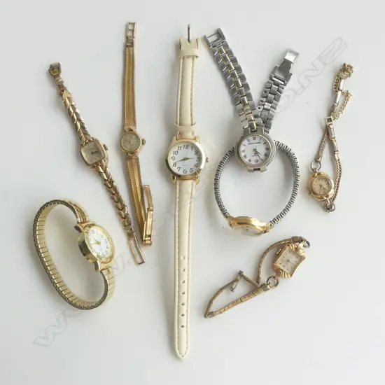 8 VINTAGE LADY'S WRISTWATCHES 