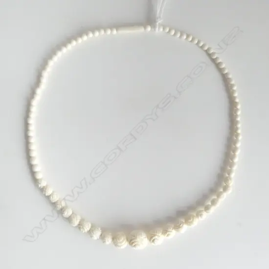 IVORY NECKLACE L.430mm