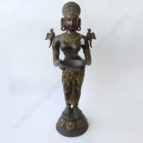 INDIAN BRONZE FIGURE H.810mm