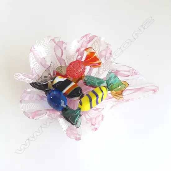 LATTACINO BOWL WITH GLASS LOLLIES 