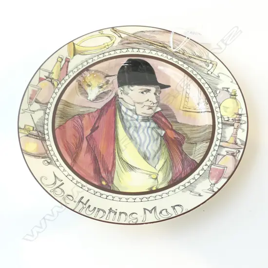 ROYAL DOULTON HEAD RACK PLATE 'THE HUNTING MAN' Dia.265mm
