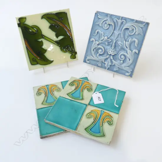 4 VINTAGE TILES 150x150mm