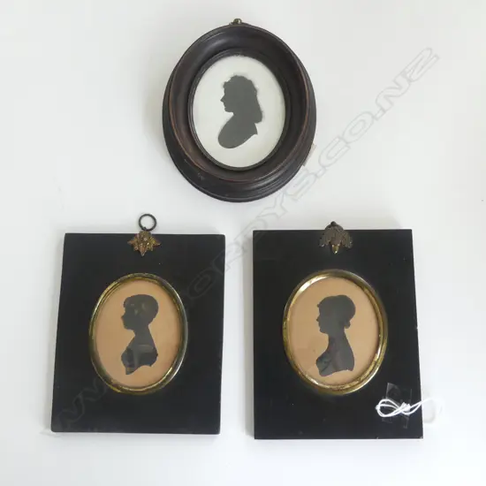 3 GEO FRAMED MINITURES COMES WITH FAMILY HISTORY H140  W110MM