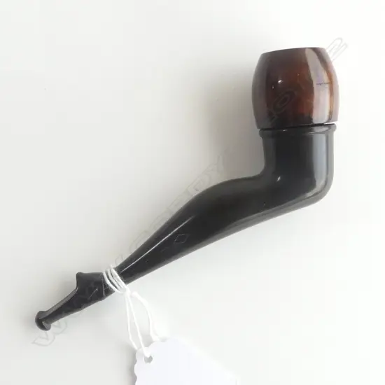 VINTAGE FRENCH PIPE WITH BAKERLITE LEG L140MM