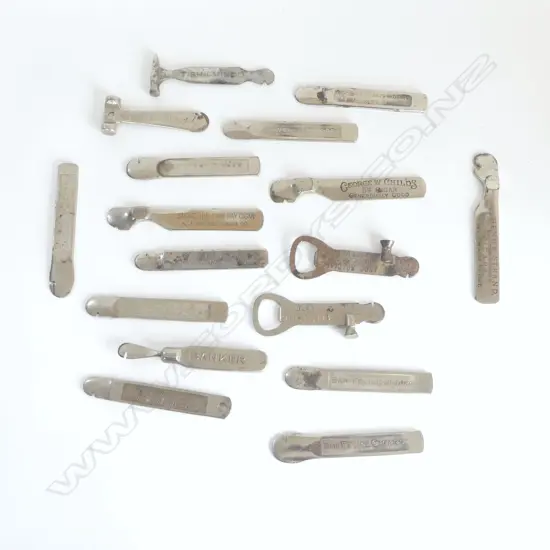 X17 VINTAGE CIGAR BOX OPENERS