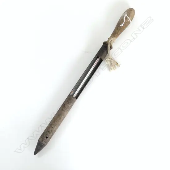 ANTIQUE WINE MAKERS SOIL THERMOMETER L390MM