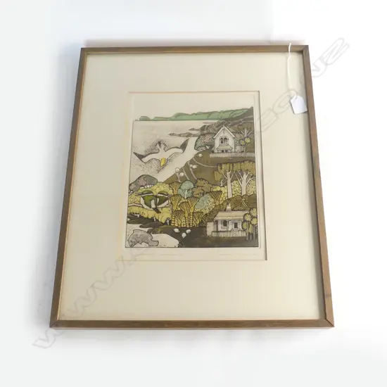 RUSSELL M. JACKSON 'WHANGARURU' AP '84 320x245mm