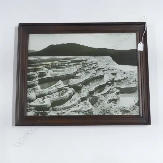 MUIR & MOODIE WHITE TERRACES PRINT 355x470mm