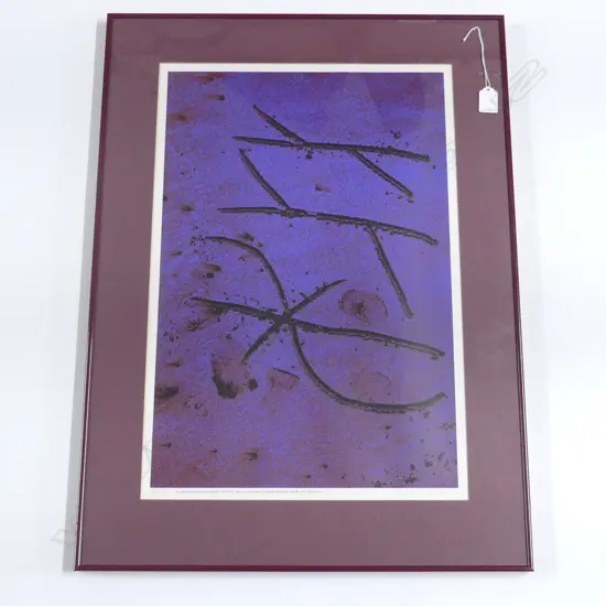 MICHAEL SMITHER SIGNED SCREEN PRINT POSTER 65/100 565x380mm