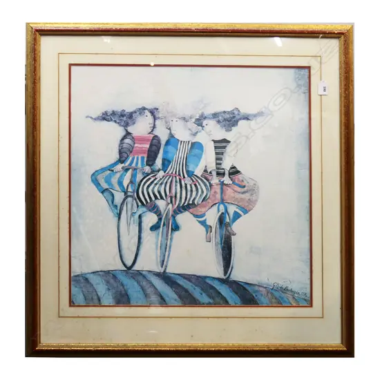 G. RODO BOULANGER PRINT 585x575mm FOXING