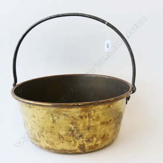VINTAGE COPPER POT 375mm dia