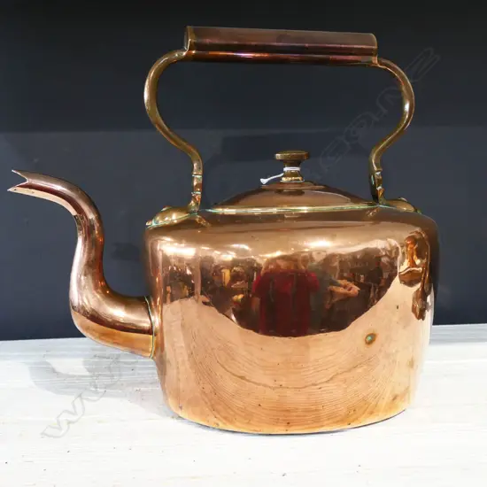 ANTIQUE COPPER KETTLE H.280mm