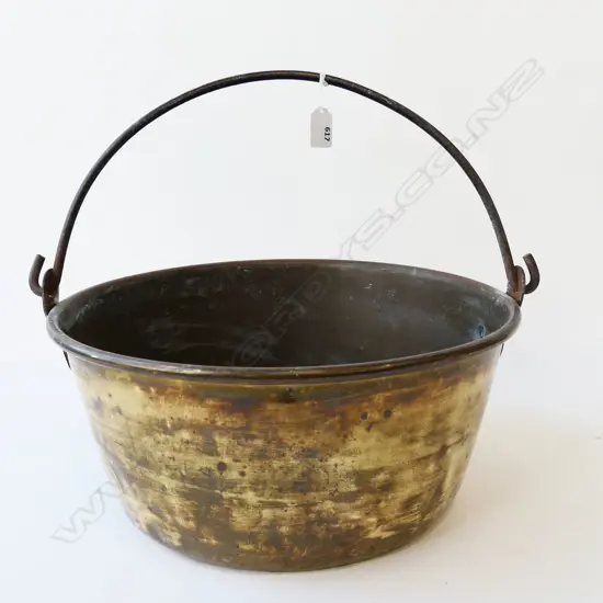 VINTAGE COPPER POT 400mm dia