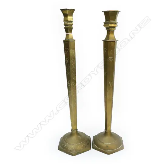 PR BRASS CANDLESTICKS H.485mm