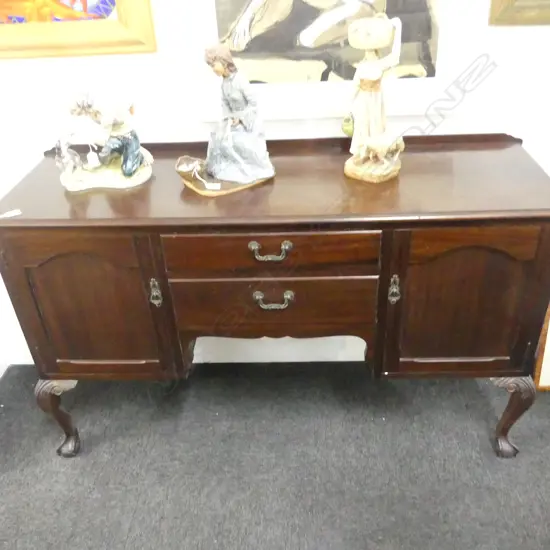 MAHOGANY SIDEBOARD 1370x440x855mm
