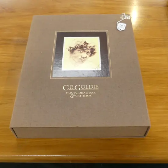 BOOK; C.F. GOLDIE 'PRINTS DRAWINGS & CRITICISM' by Alister Taylor, 1979 400x320mm + 6 UNFRAMED LINDAUER PRINTS 255x225mm
