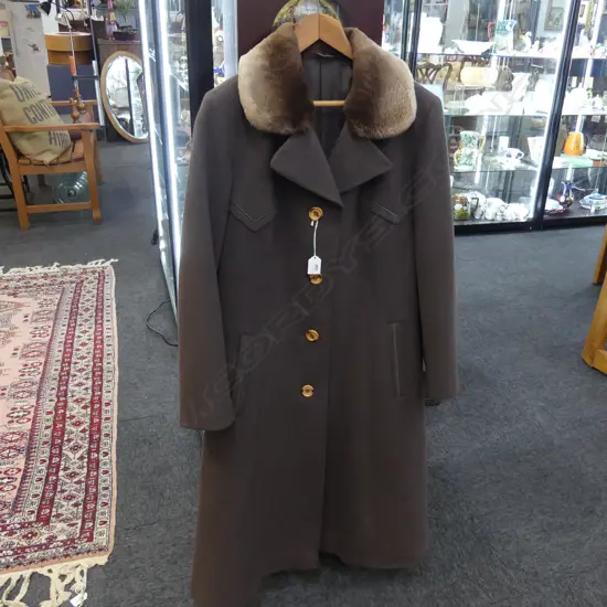 LADYS GERMAN FELT WOOL FULL LENGHT JACKET