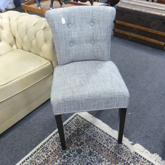 Ex-display model.  Made in the Kovacs factory in Christchurch. This range has been discontinued. Created as a dining chair