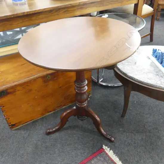 ANTIQUE TILT TOP TABLE H.755, 675mm dia