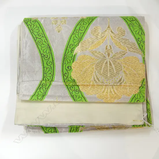 JAPANESE QUALITY VINTAGE HAND WOVEN SILK OBI