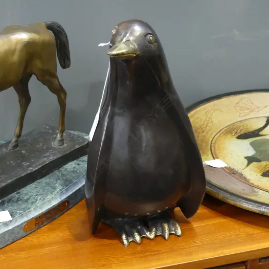 BRONZE PENGUIN H.300mm