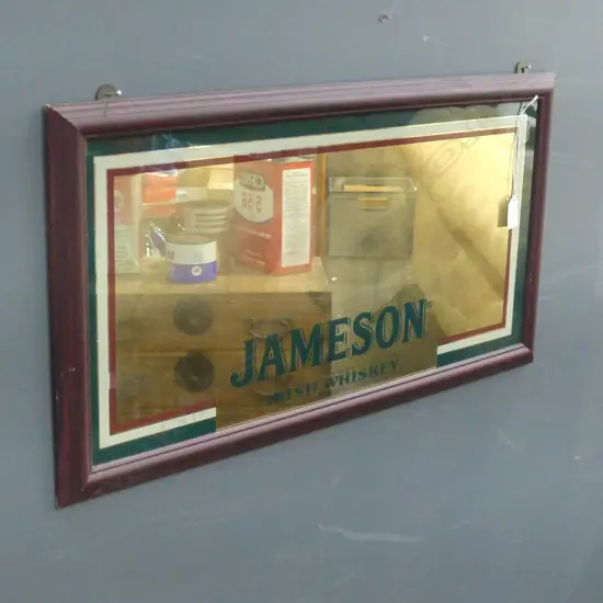 MIRROR; JAMESON IRISH WHISKEY 340x650mm
