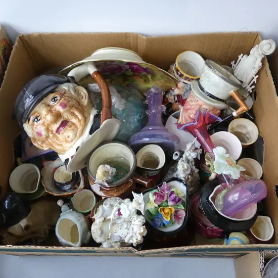 ASST TOBY JUGS (FAULTS) ETC