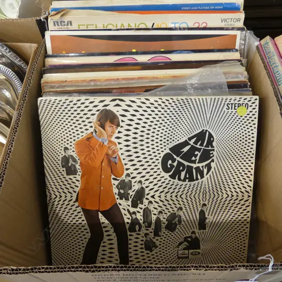 COLLECTION ASST. LPs INCLDS MR LEE GRANT, HARRY SEACOME THE ROLLING STONES