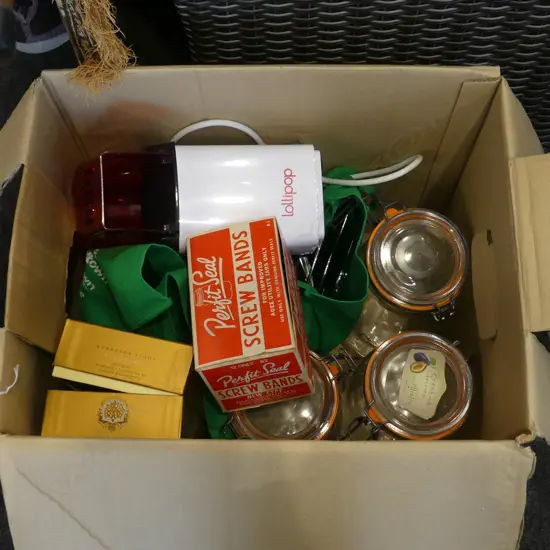 BOX LOT KITCHENALIA