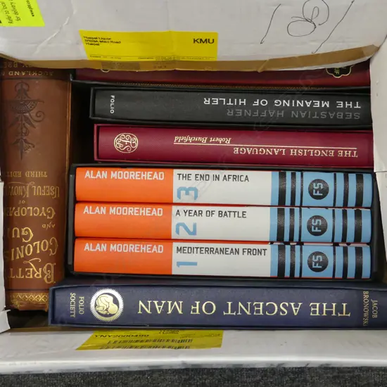 FOLIO SOCIETY BOOKS + BRETTS COLONIST GUIDE 1902